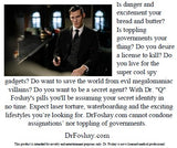 SAM1	Want to be a Secret Agent Man