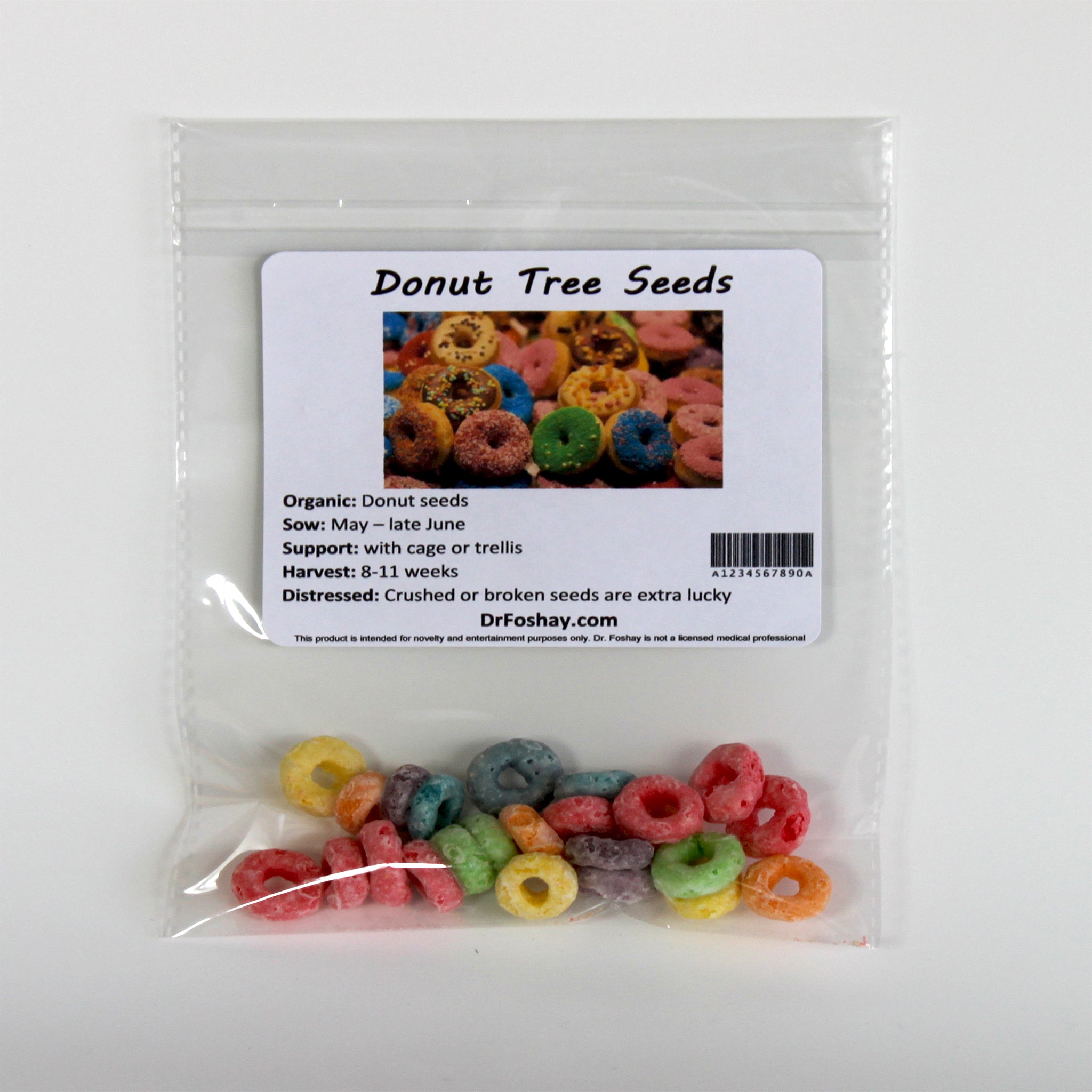 planting donut seeds Donut Tree Seeds – Funny Prank Gag Gift for Kids & Adults – DrFoshay.com